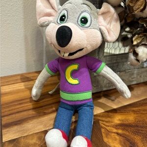 Chuck E Cheese Plush Mouse Toy